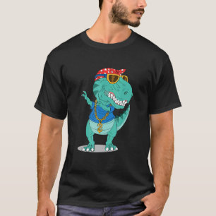 Camiseta Dinossauro Dançante Swag Dinossauro Dançando  Dino