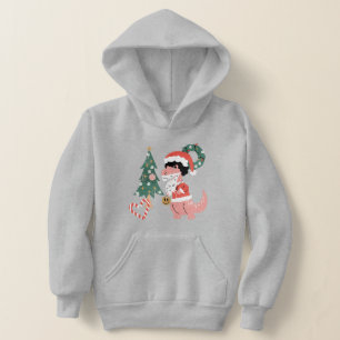 Camiseta dinossauro de árvore de natal groovy disco