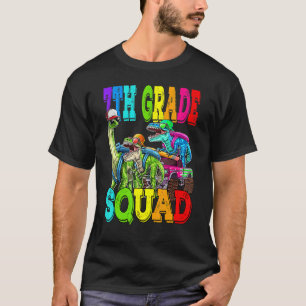 Camiseta Dinossauro De Caminhão De 7 Grad Squad Monster De