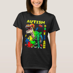 Camiseta Dinossauro de Consciência Autismo