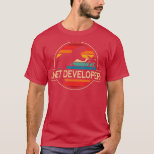 Camiseta Dinossauro de Desenvolvedores de Rede