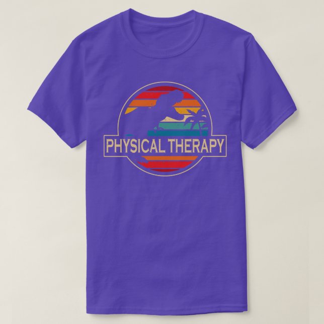 Camiseta Dinossauro de Terapia Física (Frente do Design)