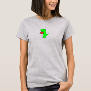 Camiseta Dinossauro Dia de os namorados