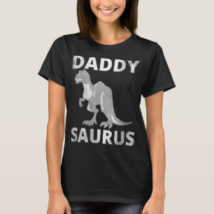 Camiseta Dinossauro Dia de os pais Daddysaurus Trex