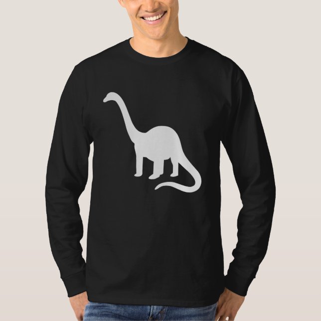 Camiseta dinossauro do Brachiossauro (Frente)
