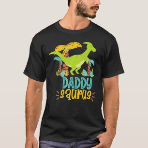 Camiseta Dinossauro Do Pai pai Surus Rex Para O Padre Paras