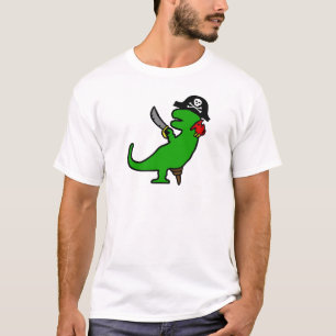 Camiseta Dinossauro do pirata