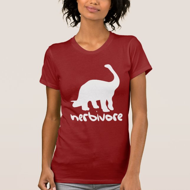 Camiseta Dinossauro do Vegan (Frente)