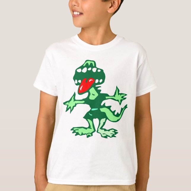 Camiseta Dinossauro Engraçado (Frente)