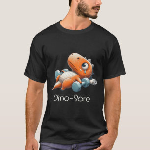 Camiseta Dinossauro engraçado de Halloween testou positivo 