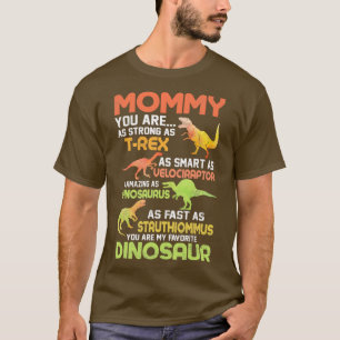 Camiseta Dinossauro Engraçado Mãe Estilo Incomodado Dia de