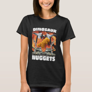 Camiseta Dinossauro Engraçado Nugget Bootleg Hardcore Fla