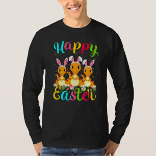 Camiseta Dinossauro Engraçado Páscoa De Ovo Dinossauro Feli