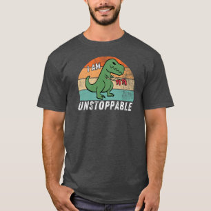 Camiseta Dinossauro Engraçado T Rex Eu Sou Imparável