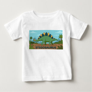 Camiseta Dinossauro Estegossauro 