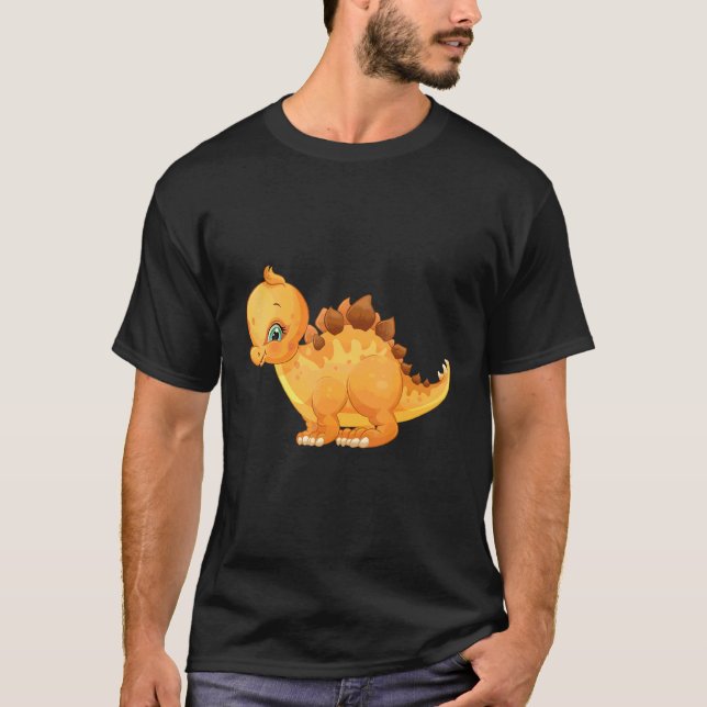 Camiseta Dinossauro  Estegossauro  (Frente)