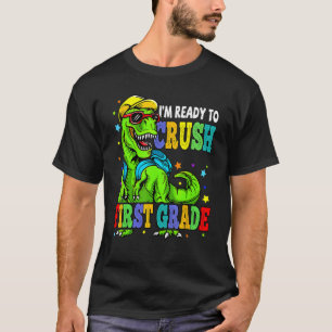Camiseta Dinossauro, estou pronto para esmagar o primeiro g