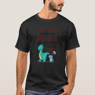 Camiseta Dinossauro Eu E Gigi São Mais Do Que Bestias Que E