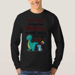 Camiseta Dinossauro Eu E Gigi São Mais Do Que Bestias Que E