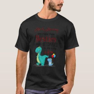 Camiseta Dinossauro Eu E Mamãe Somos Mais Do Que Bestias El