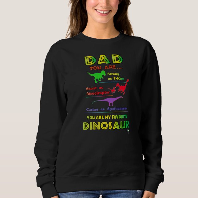 Camiseta Dinossauro Favorito do pai (Frente)