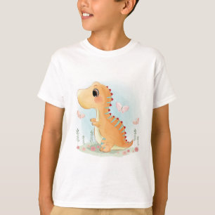 Camiseta Dinossauro Feliz Brincando