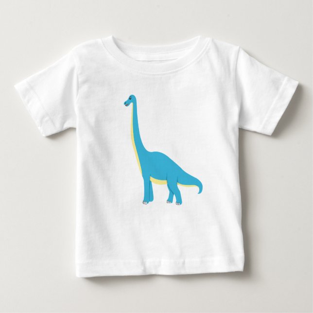 Camiseta Dinossauro Feliz para Toddler (Frente)