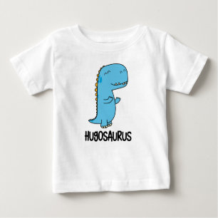 Camiseta Dinossauro fofo Hugosaurus ama abraços