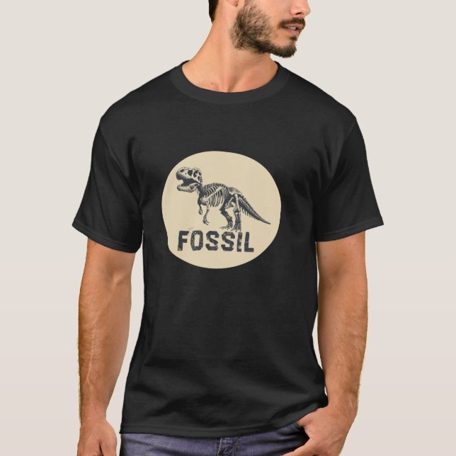 Camiseta Dinossauro Fóssil (Frente)
