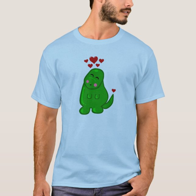 Camiseta Dinossauro Gato (Frente)