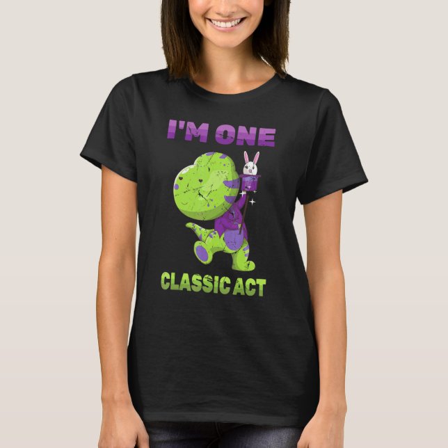 Camiseta Dinossauro - Im One Classic Act - Mágico - Mágico  (Frente)