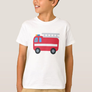 Camiseta Dinossauro legal aciona motor de incêndio de volta
