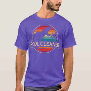 Camiseta Dinossauro Limpador de piscinas