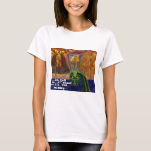 Camiseta Dinossauro Me Fale Sobre Nossa Grande Segunda Má E