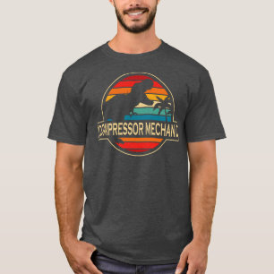Camiseta Dinossauro Mecânico Compressor