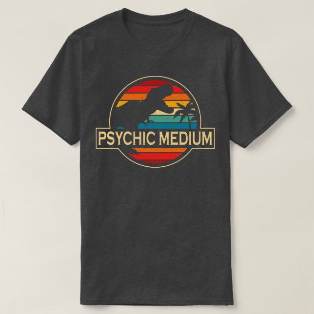 Camiseta Dinossauro Médio Psicológico (Frente do Design)
