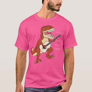 Camiseta Dinossauro Música Fa Ra Ra Rawr Rawr Engraçado T-R