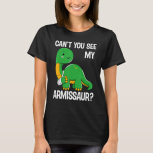 Camiseta Dinossauro não pode ver meu Armissauro quebrado