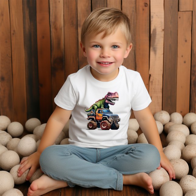 Camiseta Dinossauro no Caminhão (Criador carregado)