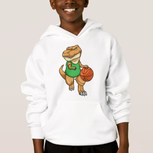 Camiseta Dinossauro no Esporte com Basquete