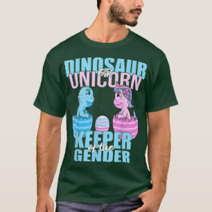 Camiseta Dinossauro ou Guardião do Unicórnio do Gênero Reve