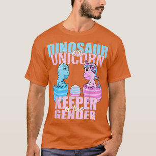 Camiseta Dinossauro ou Guardião do Unicórnio do Gênero Reve