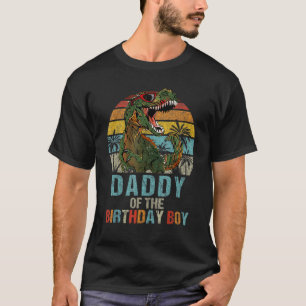Camiseta Dinossauro pai Da Família Aniversário Que Correspo