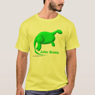 Camiseta Dinossauro para a personalização