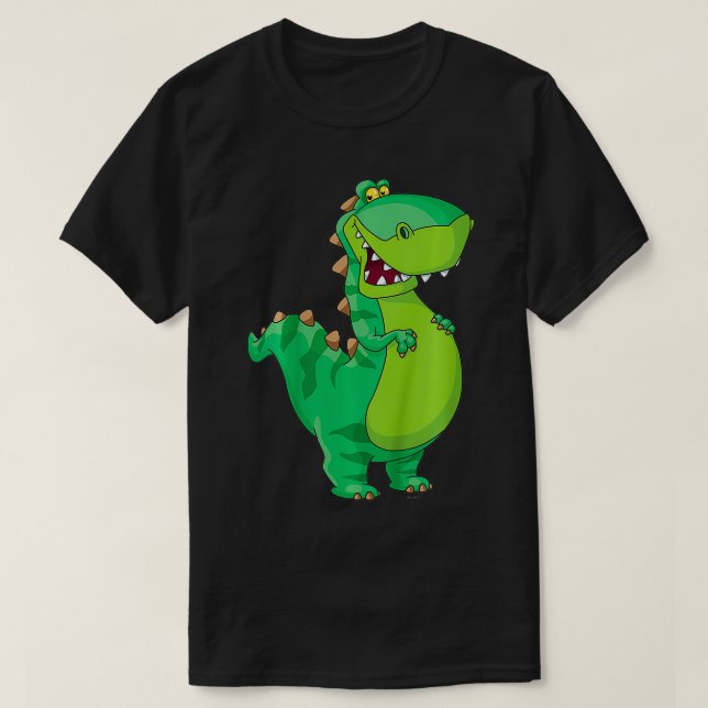 Camiseta Dinossauro para Meninos 2T 3T 4T 5T 6T (Frente do Design)