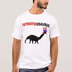 Camiseta Dinossauro Patriótico