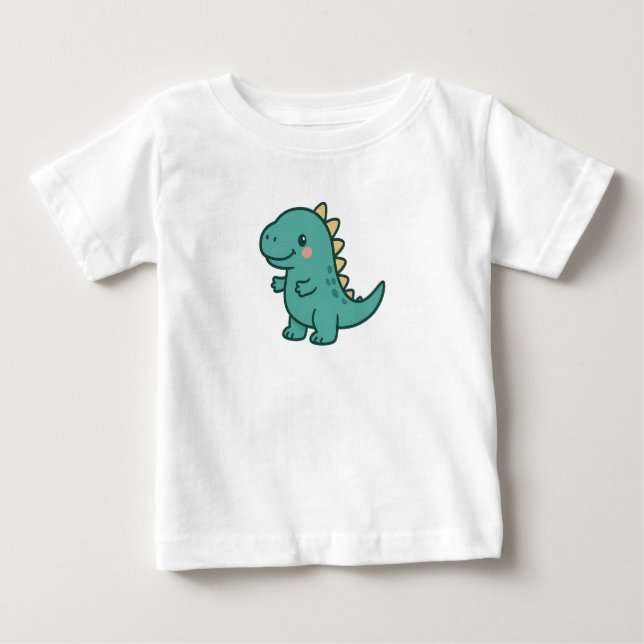 Camiseta dinossauro pequeno (Frente)