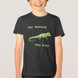 Camiseta Dinossauro Pequeno, Muito Assustador