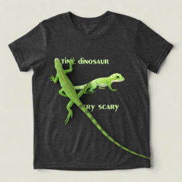 Camiseta Dinossauro Pequeno, Muito Assustador