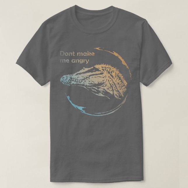 Camiseta Dinossauro Perigoso E Zangado Com Espinossauro (Frente do Design)